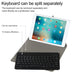 For Ipad 9-10 Inch Universal Round Keys Detachable