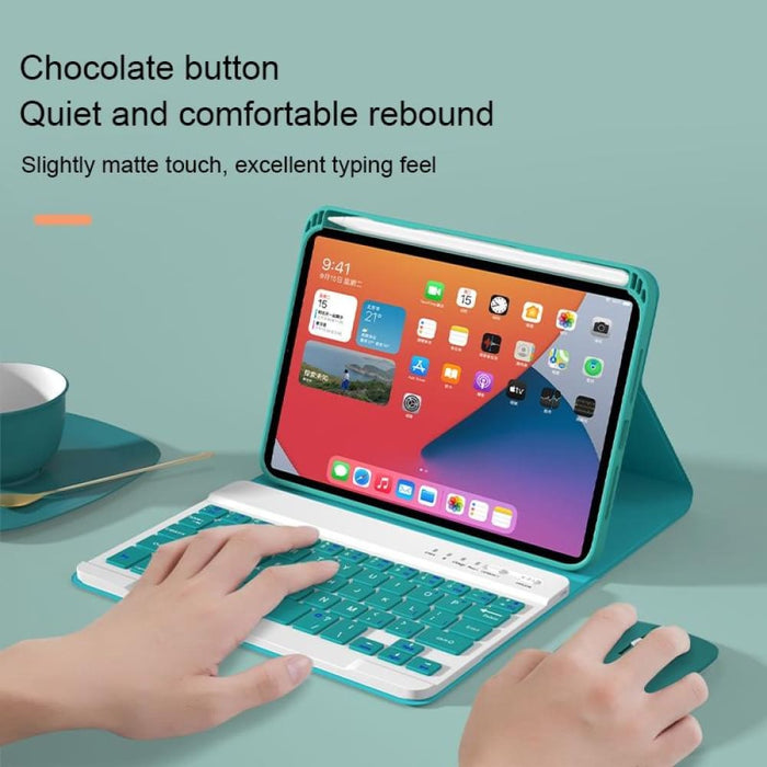 For Ipad Mini 6 Square Keys Detachable Bluetooth Solid