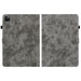 Ipad Pro 12.9 2022/2021/2020 Tiger Pattern Pu Tablet Case