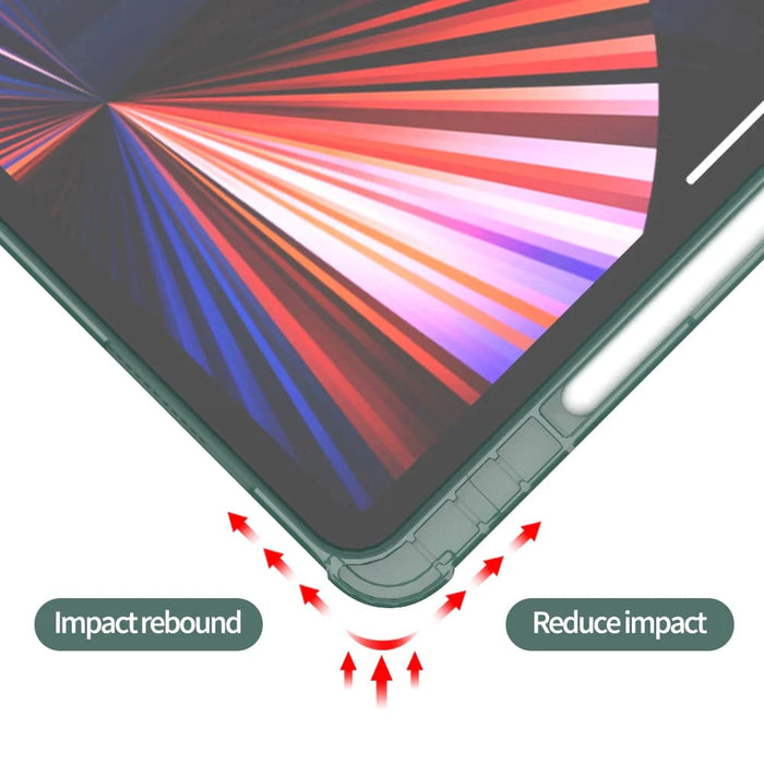 Ipad Pro 12.9 Inch Silicone Magnetic Case with Pencil