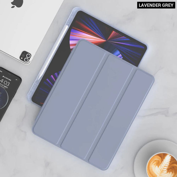 Ipad Pro 12.9 Inch Silicone Magnetic Case with Pencil