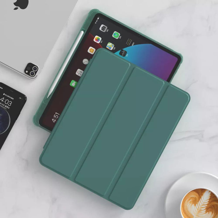 Ipad Pro 12.9 Inch Silicone Magnetic Case with Pencil