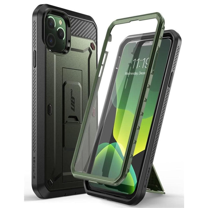 For Iphone 11 Pro Max Rugged Holster Cover With Built