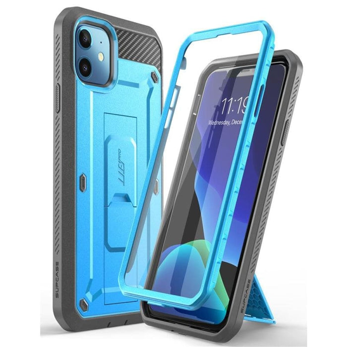Iphone 11 Rugged Holster Cover with Built-in Screen