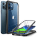 For Iphone 12 Case Pro Rugged Clear Cover w Built-in Screen