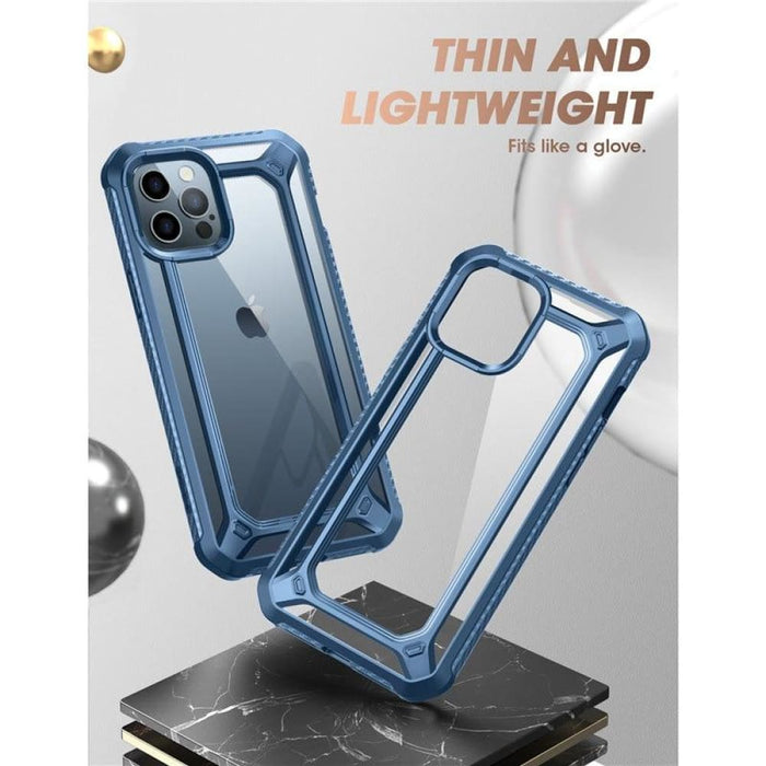 For Iphone 12 Pro Max Clear Bumper Cover with Built-in