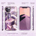 For Iphone 12 Pro Max Full - body Glitter Bumper Case
