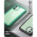 For Iphone 12 Mini Case 5.4’ Ares Full-body Rugged Clear