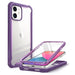 For Iphone 12 Mini Case 5.4’ Ares Full-body Rugged Clear
