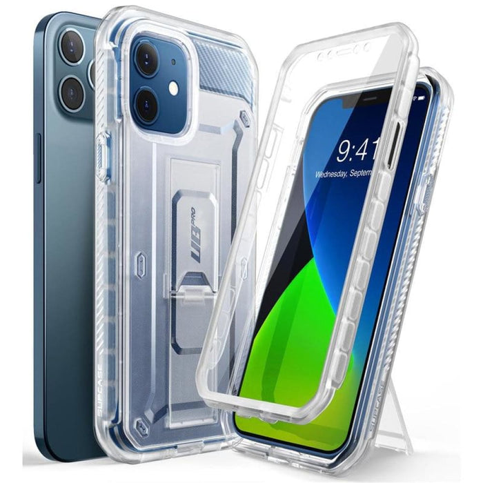 For Iphone 12 Pro Rugged Cover with Built-in Screen
