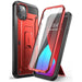 For Iphone 12 Pro Max Rugged Cover with Built-in Screen