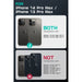 For Iphone 14 Pro Max/for 13 Max Case Mag Xt Full Body