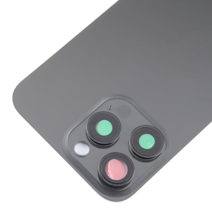 Iphone 15 Pro Glass Battery Back Cover With Camera Lens