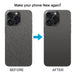 Iphone 15 Pro Glass Battery Back Cover With Camera Lens