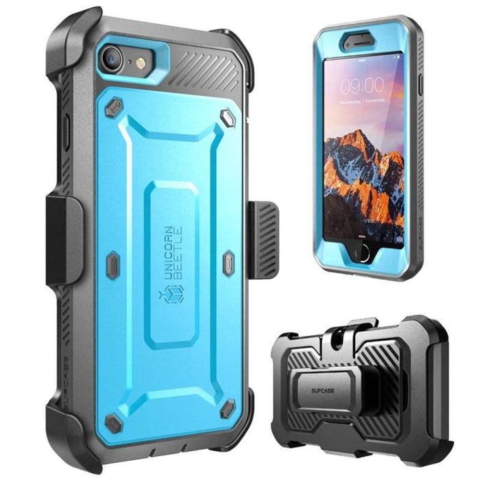 For Iphone 7 8 Se Rugged Holster Case With Built