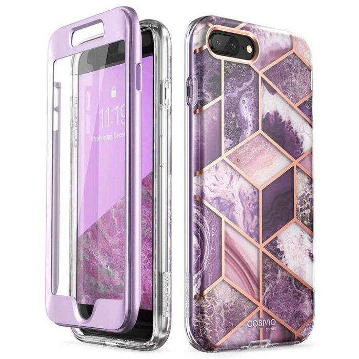 For Iphone 7 Plus 8 Case 5.5 Inch Cosmo Full-body Marble