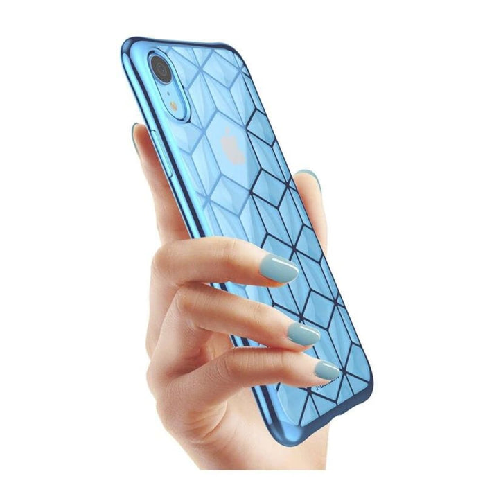 For Iphone Xr Case 6.1 Cube Series Slim Crystal Clear
