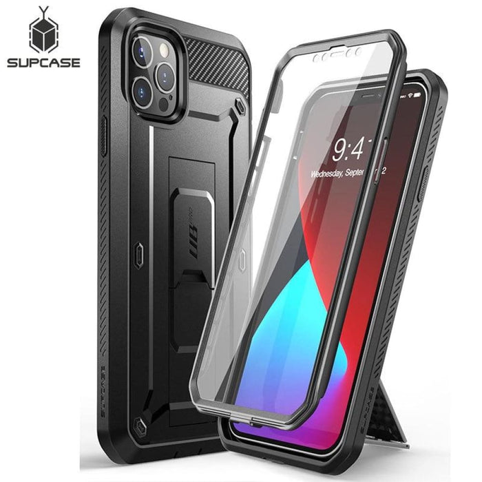 For Iphone12 Pro Max Full-body Rugged Cover with Built-in