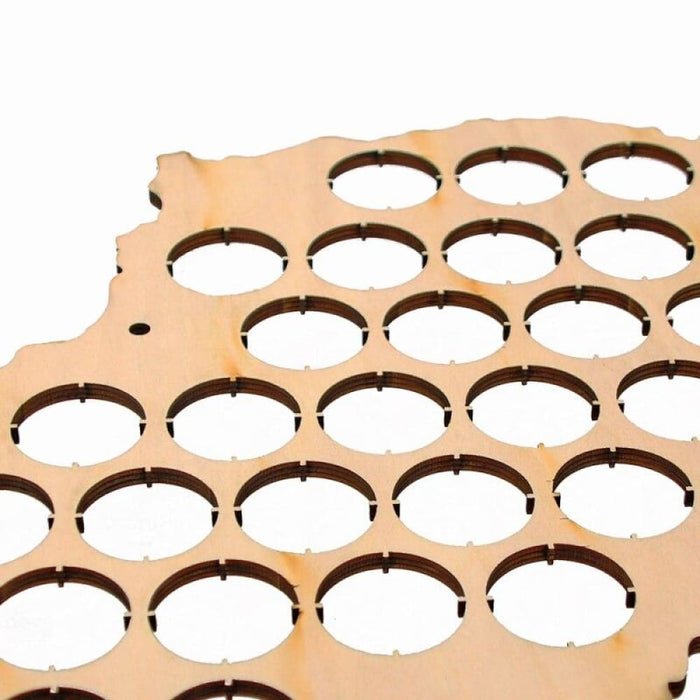 Ireland Beer Cap Map