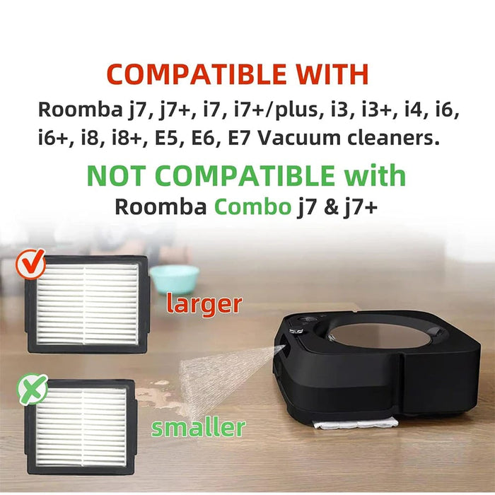 Irobot Roomba e i and j Series Hepa Filter Replacement