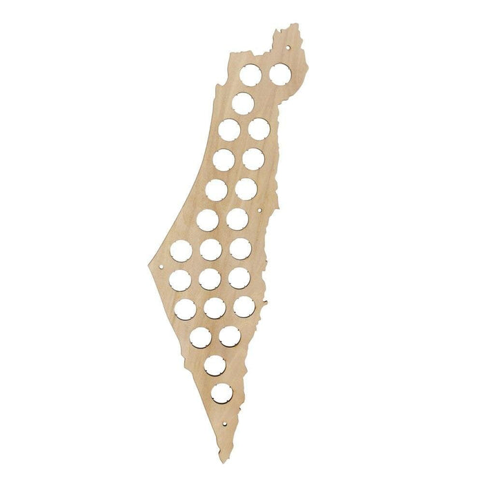 Israel Beer Cap Map