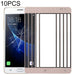 J3110 10pcs Front Screen Outer Glass Lens