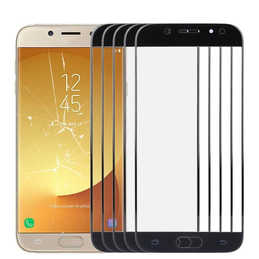 J730 10pcs Front Screen Outer Glass Lens