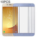 J730 10pcs Front Screen Outer Glass Lens
