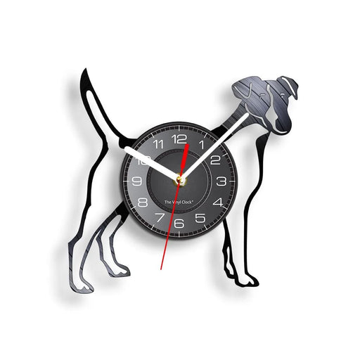 Jack Russell Terrier Vinyl Lp Wall Clock