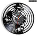 Jazz Band Vinyl Record Wall Clock