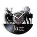 Jazz Band Vinyl Record Wall Clock
