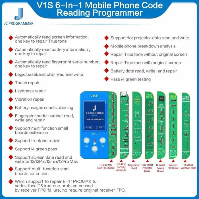 Jc V1se Mobile Phone Code Reading Programmer Set For Iphone