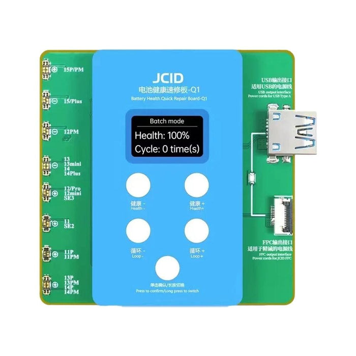Jcid Q1 Battery Health Quick Repair Board For Iphone 11/15