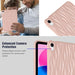 Jelly Colour Water Ripple Tpu Tablet Case For Ipad 10th Gen