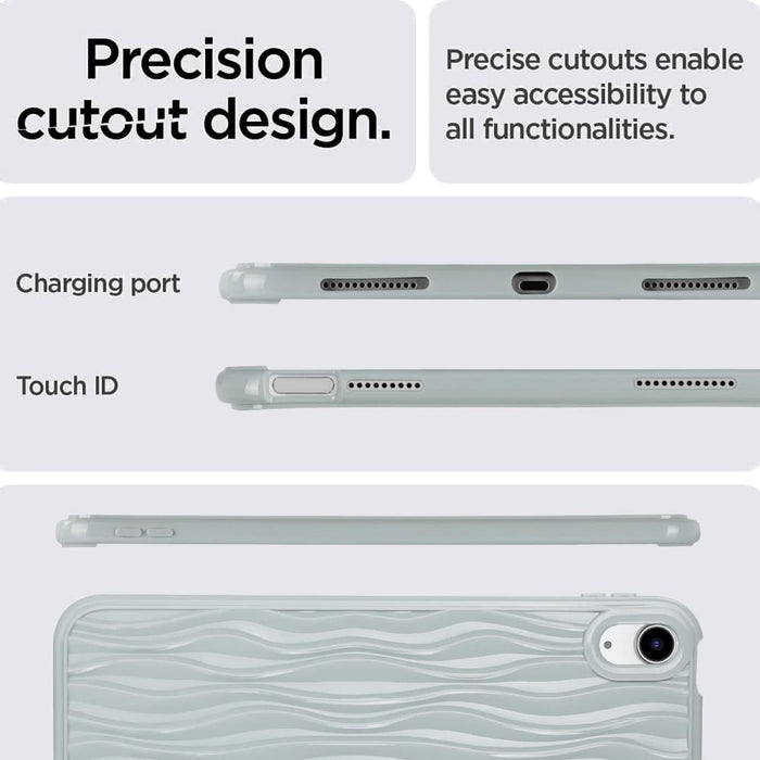 Jelly Colour Water Ripple Tpu Tablet Case For Ipad 10th Gen