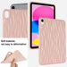 Jelly Colour Water Ripple Tpu Tablet Case For Ipad 10th Gen