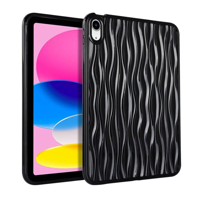 Jelly Colour Water Ripple Tpu Tablet Case For Ipad 10th Gen