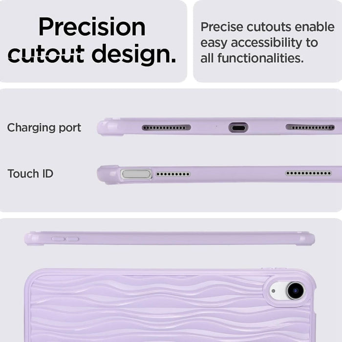 Jelly Colour Water Ripple Tpu Tablet Case For Ipad 10th Gen