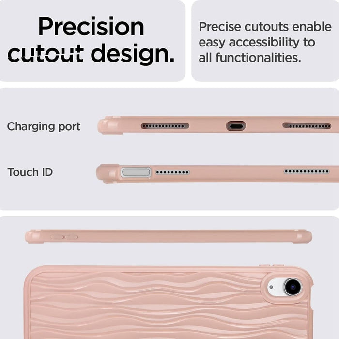 Jelly Colour Water Ripple Tpu Tablet Case For Ipad 10th Gen