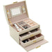 Jewellery Storage Box Girls Rings Necklaces Display