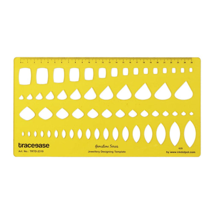 Jewellery Templates for Emerald Square Pear Marquise