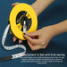 Jianda Fiber Leather Tape Measure Disc-shaped Hand-operated