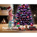 Jingle Jollys 1.2m 4ft Led Christmas Tree Xmas Optic Fiber