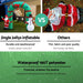 Jingle Jollys 2.8m Christmas Inflatable Giant Arch Way