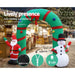 Jingle Jollys 2.8m Christmas Inflatable Giant Arch Way