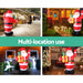 Jingle Jollys 2.4m Christmas Inflatables Santa Xmas Light