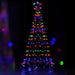 Jingle Jollys 2.1m Led Christmas Tree Lights Solar Xmas