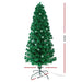 Jingle Jollys 2.1m 7ft Led Christmas Tree Xmas Optic Fiber