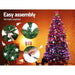 Jingle Jollys 2.1m 7ft Led Christmas Tree Xmas Optic Fiber