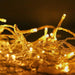 12.5m Christmas Lights Solar Icicle String Light Warm White